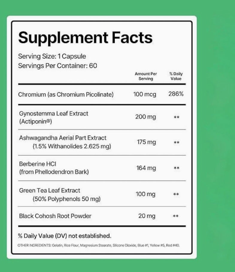 Weight Loss For Women (Menoslim Advanced) - 60 Capsules - Organic and Natural